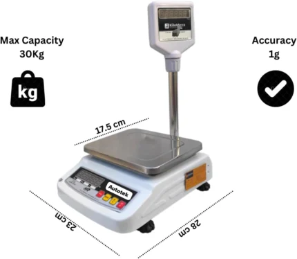 30 Kg Electronic Weighing Scale/Machine Front
